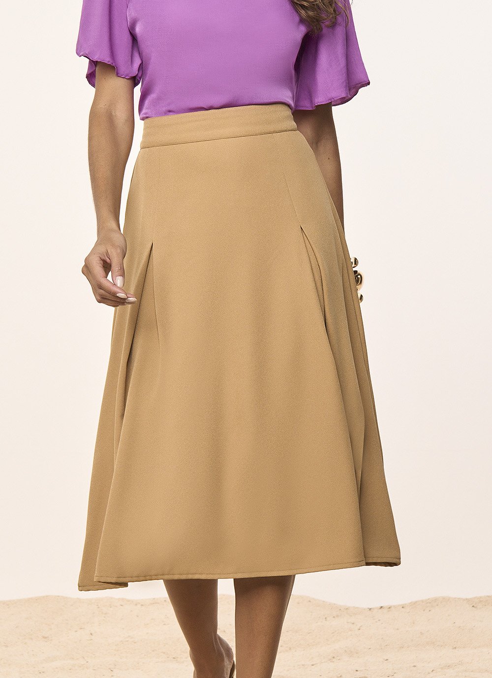 Blusa Plano Lilás Titanium Jeans