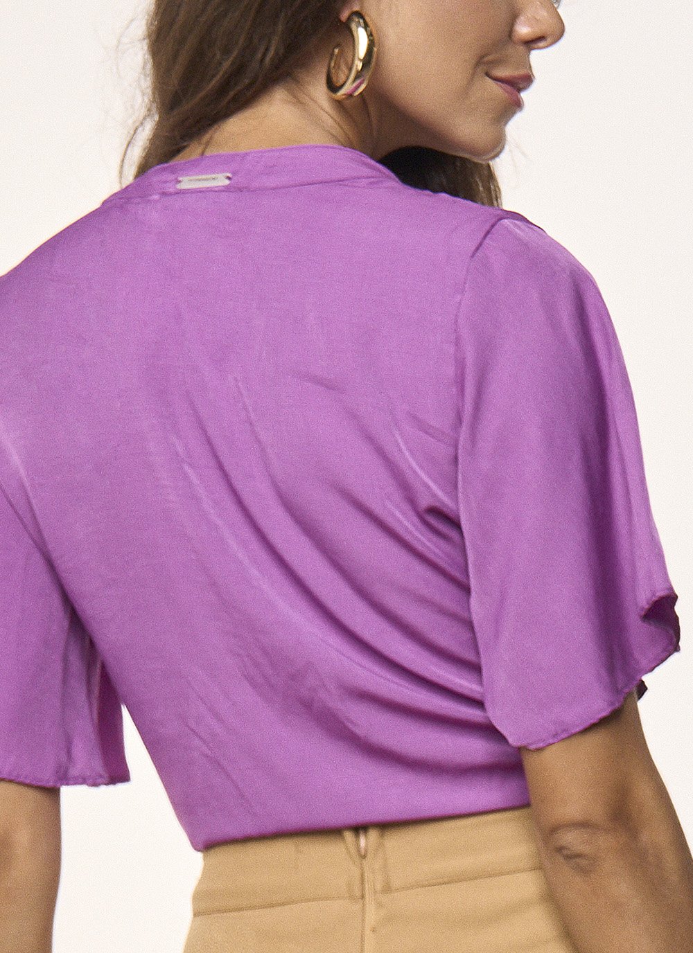 Blusa Plano Lilás Titanium Jeans